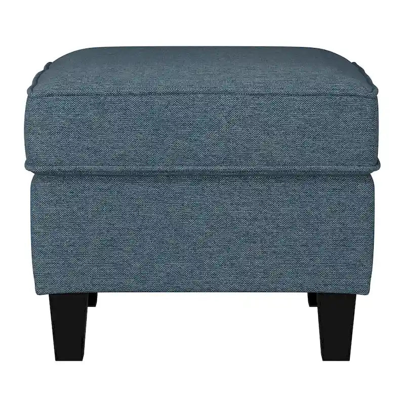 Ensemble 2 Pièces Fauteuil d'Appoint Georgia avec Pouf