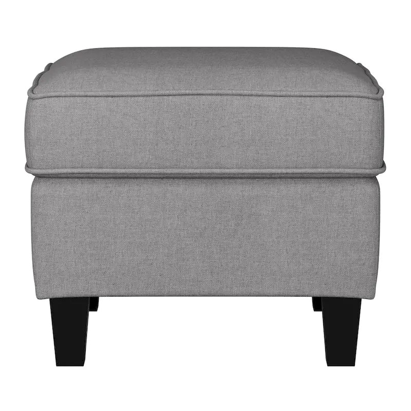 Ensemble 2 Pièces Fauteuil d'Appoint Georgia avec Pouf