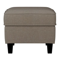 Ensemble 2 Pièces Fauteuil d'Appoint Georgia avec Pouf