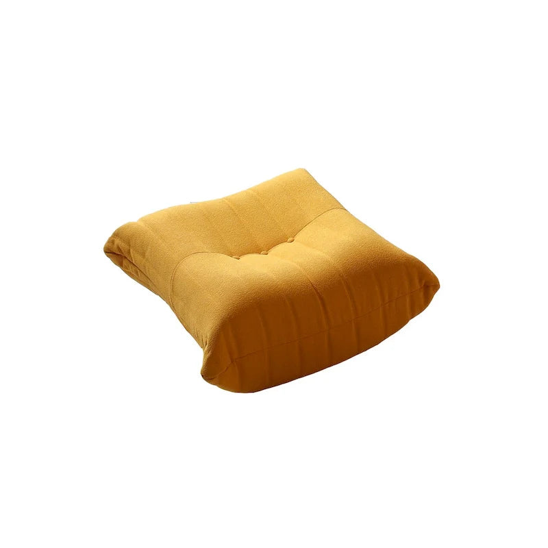 Ensembles canapé paresseux en tissu Teddy pour chambre et salon, pouf poire confortable, canapé de sol