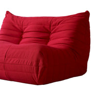 Ensembles canapé paresseux en tissu Teddy pour chambre et salon, pouf poire confortable, canapé de sol
