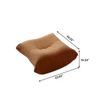 Ensembles canapé paresseux en tissu Teddy pour chambre et salon, pouf poire confortable, canapé de sol