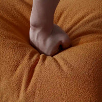 Ensembles canapé paresseux en tissu Teddy pour chambre et salon, pouf poire confortable, canapé de sol