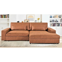 Canapé sectionnel inclinable surdimensionné US Pride Furniture de 105,52 pouces