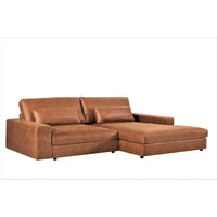 Canapé sectionnel inclinable surdimensionné US Pride Furniture de 105,52 pouces