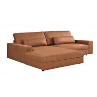 Canapé sectionnel inclinable surdimensionné US Pride Furniture de 105,52 pouces