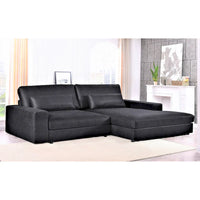 Canapé sectionnel inclinable surdimensionné US Pride Furniture de 105,52 pouces