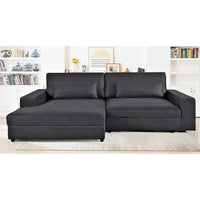 Canapé sectionnel inclinable surdimensionné US Pride Furniture de 105,52 pouces