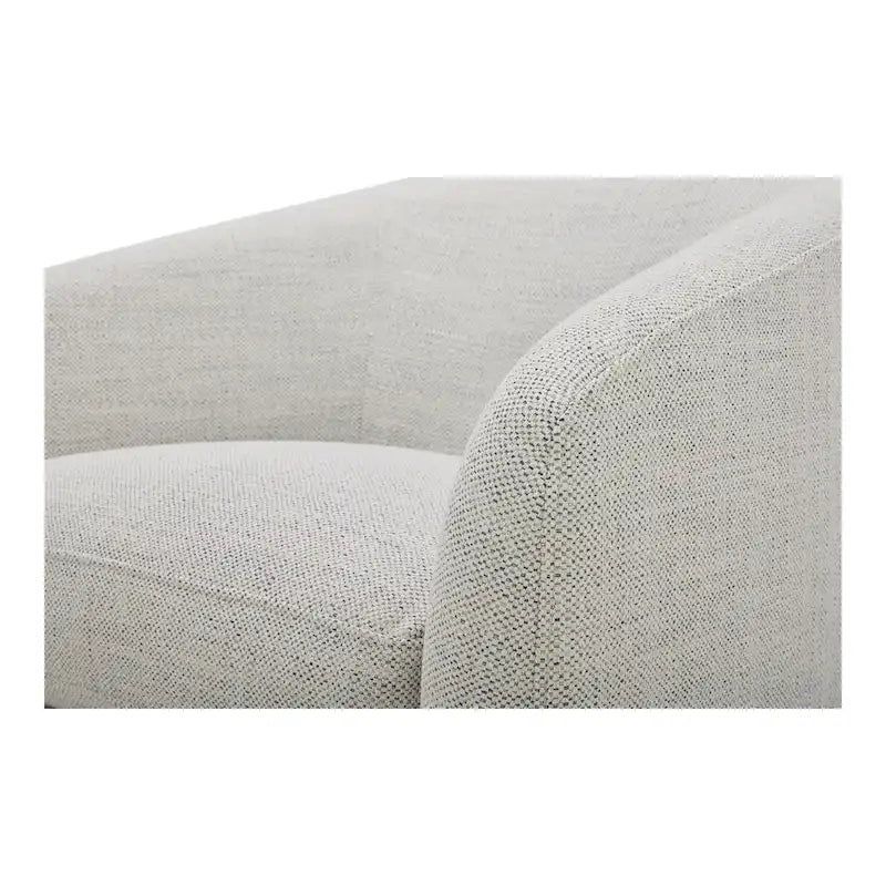 Fauteuil pivotant moderne en tissu Aurelle Home