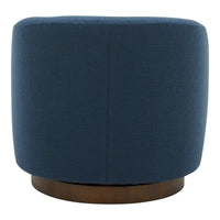 Fauteuil pivotant moderne en tissu Aurelle Home