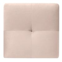 Poufs en velours touffeté Copper Grove Meharrize
