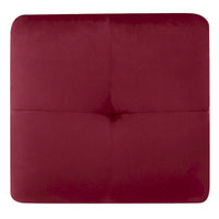 Poufs en velours touffeté Copper Grove Meharrize