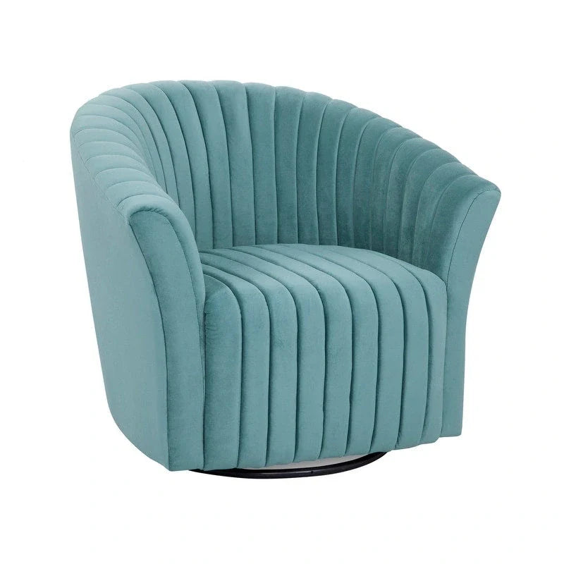 Fauteuil pivotant Grafton Home Sofia en velours 360