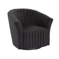 Fauteuil pivotant Grafton Home Sofia en velours 360