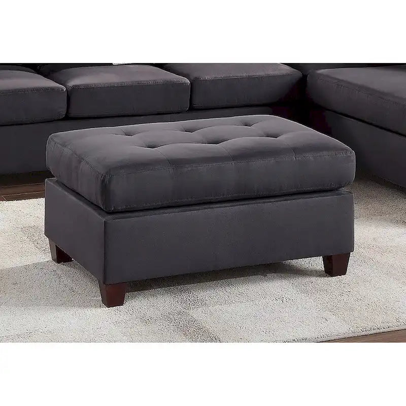 Ensemble Canapé Sectionnel 3 Pièces en Microfibre