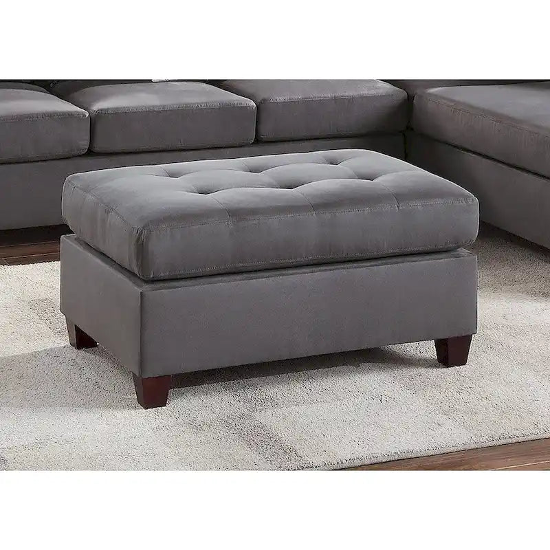 Ensemble Canapé Sectionnel 3 Pièces en Microfibre