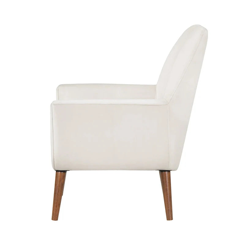 Fauteuil en velours Adrian Mid-Century par Greyson Living