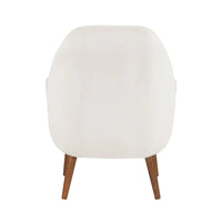 Fauteuil en velours Adrian Mid-Century par Greyson Living