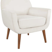 Fauteuil en velours Adrian Mid-Century par Greyson Living
