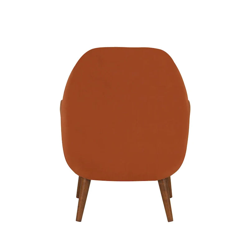 Fauteuil en velours Adrian Mid-Century par Greyson Living