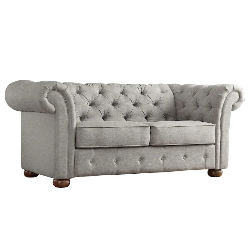 Causeuse Chesterfield Capitonnée à Accoudoirs Enroulés Knightsbridge par iNSPIRE Q Artisan