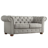 Causeuse Chesterfield Capitonnée à Accoudoirs Enroulés Knightsbridge par iNSPIRE Q Artisan
