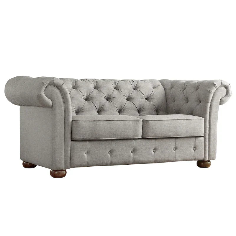 Causeuse Chesterfield Capitonnée à Accoudoirs Enroulés Knightsbridge par iNSPIRE Q Artisan