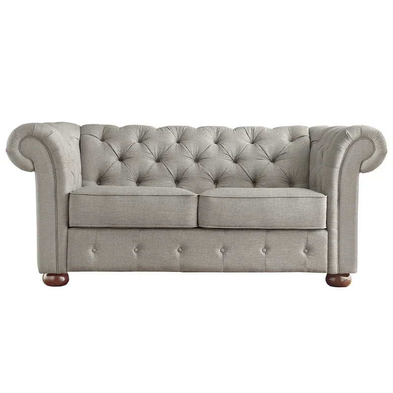 Causeuse Chesterfield Capitonnée à Accoudoirs Enroulés Knightsbridge par iNSPIRE Q Artisan