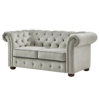 Causeuse Chesterfield Capitonnée à Accoudoirs Enroulés Knightsbridge par iNSPIRE Q Artisan