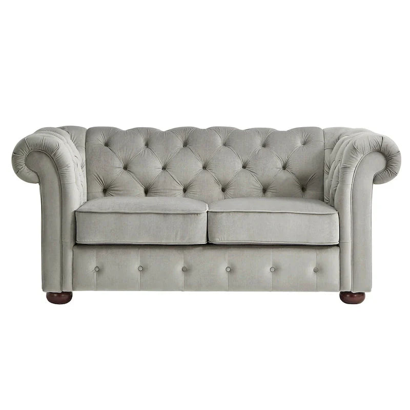 Causeuse Chesterfield Capitonnée à Accoudoirs Enroulés Knightsbridge par iNSPIRE Q Artisan