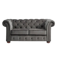 Causeuse Chesterfield Capitonnée à Accoudoirs Enroulés Knightsbridge par iNSPIRE Q Artisan