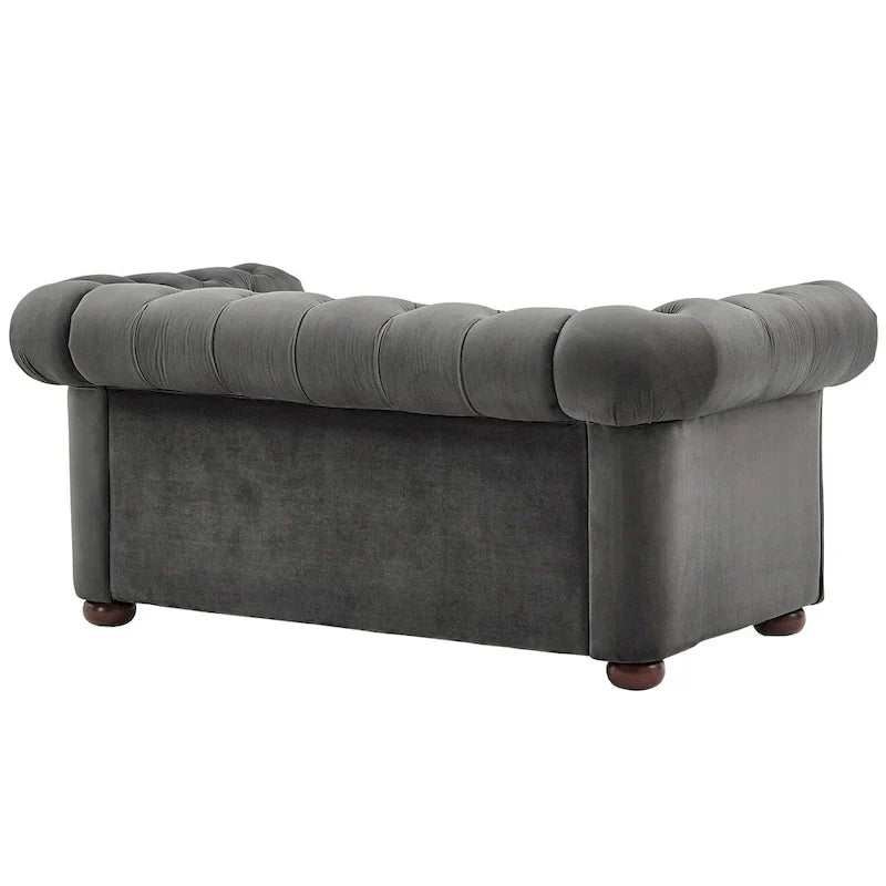 Causeuse Chesterfield Capitonnée à Accoudoirs Enroulés Knightsbridge par iNSPIRE Q Artisan