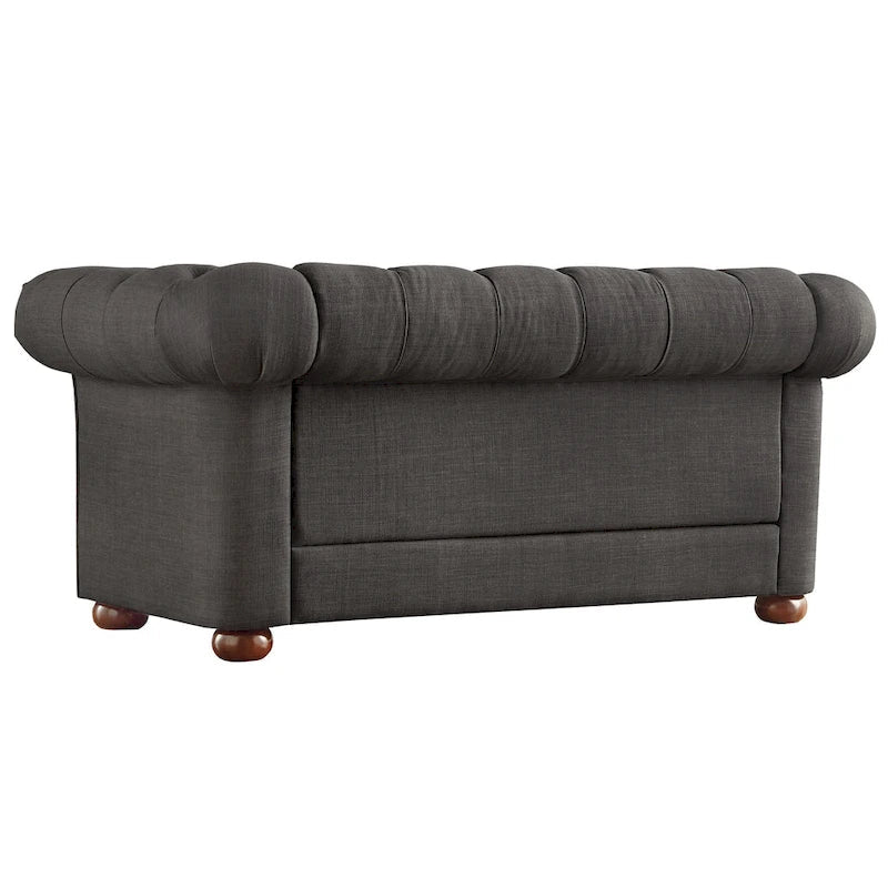 Causeuse Chesterfield Capitonnée à Accoudoirs Enroulés Knightsbridge par iNSPIRE Q Artisan