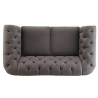 Causeuse Chesterfield Capitonnée à Accoudoirs Enroulés Knightsbridge par iNSPIRE Q Artisan