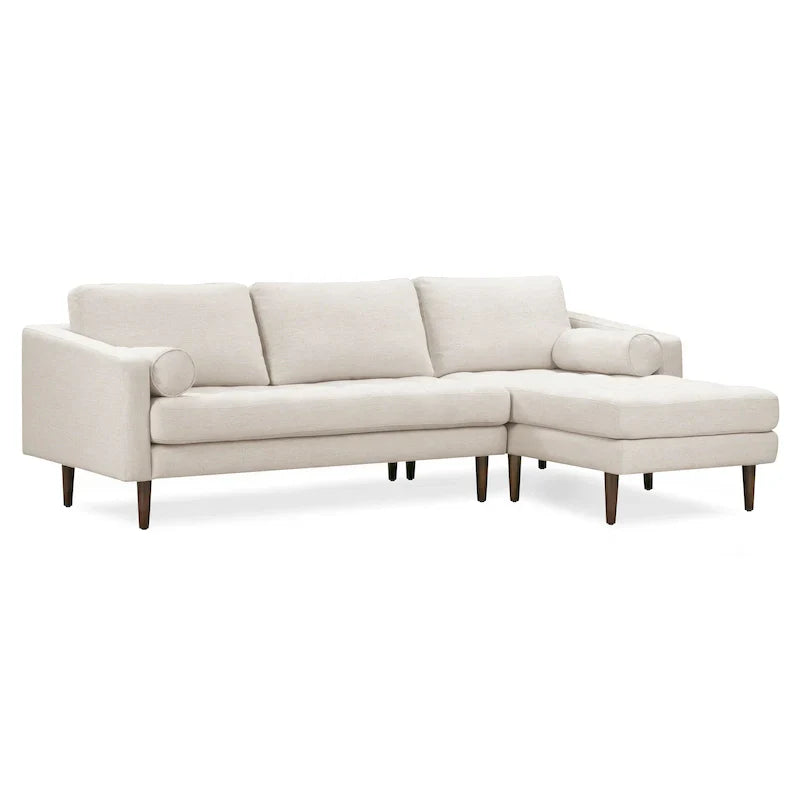Poly & Bark Napa Canapé sectionnel droit en tissu 104.5