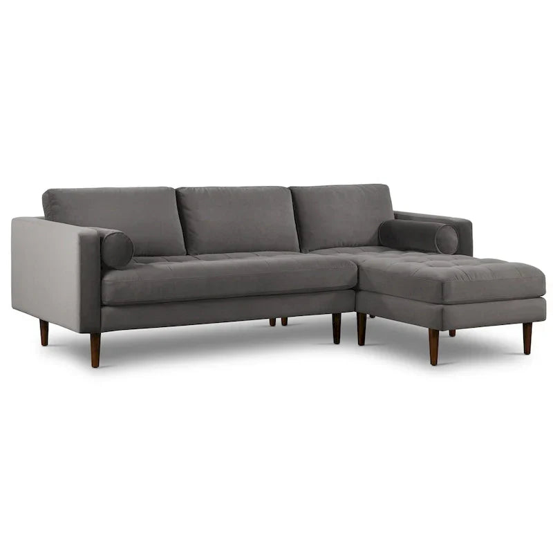 Poly & Bark Napa Canapé sectionnel droit en tissu 104.5