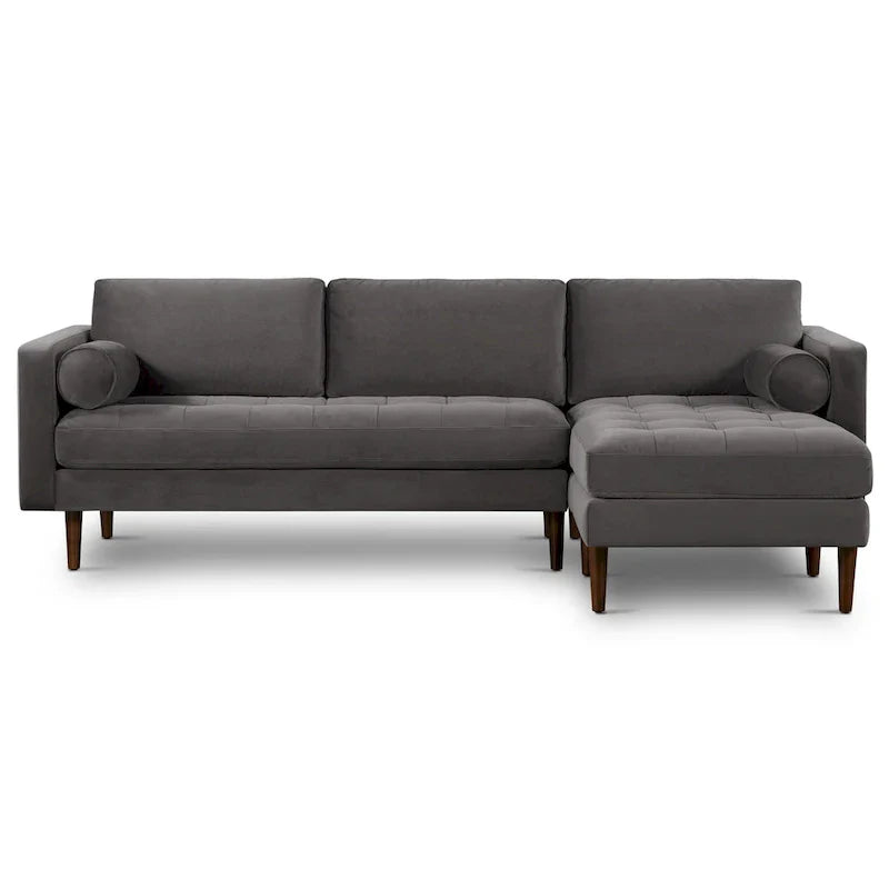Poly & Bark Napa Canapé sectionnel droit en tissu 104.5