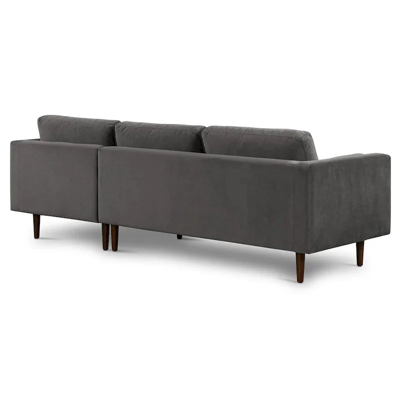 Poly & Bark Napa Canapé sectionnel droit en tissu 104.5