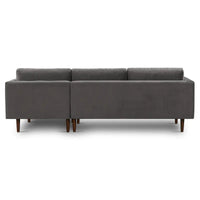 Poly & Bark Napa Canapé sectionnel droit en tissu 104.5