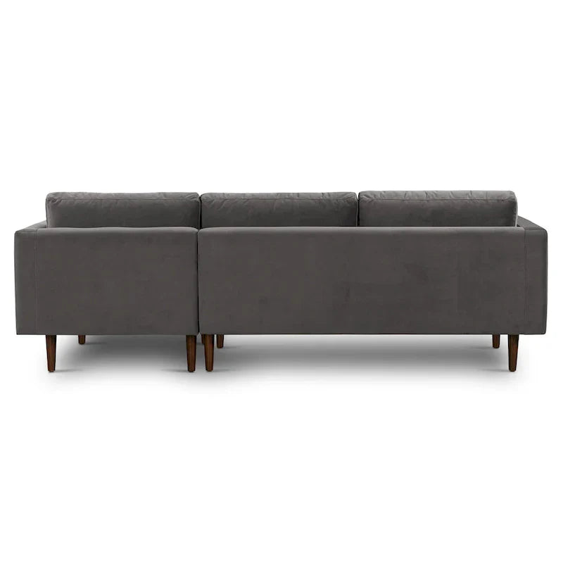 Poly & Bark Napa Canapé sectionnel droit en tissu 104.5