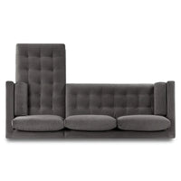 Poly & Bark Napa Canapé sectionnel droit en tissu 104.5
