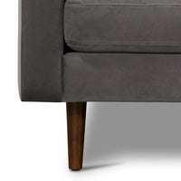 Poly & Bark Napa Canapé sectionnel droit en tissu 104.5