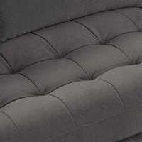 Poly & Bark Napa Canapé sectionnel droit en tissu 104.5