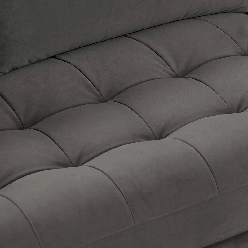 Poly & Bark Napa Canapé sectionnel droit en tissu 104.5