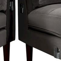 Poly & Bark Napa Canapé sectionnel droit en tissu 104.5