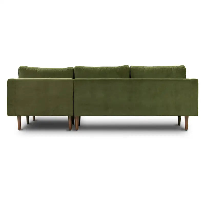 Poly & Bark Napa Canapé sectionnel droit en tissu 104.5