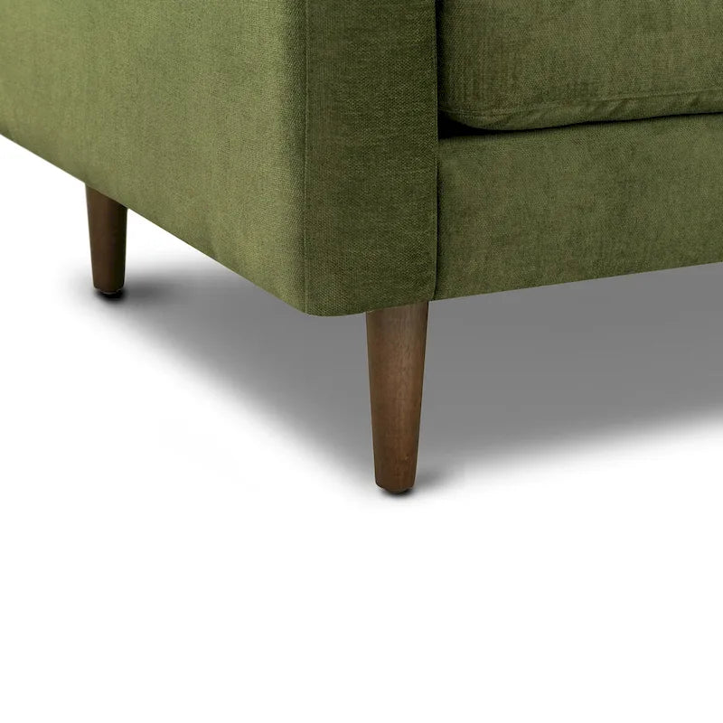 Poly & Bark Napa Canapé sectionnel droit en tissu 104.5