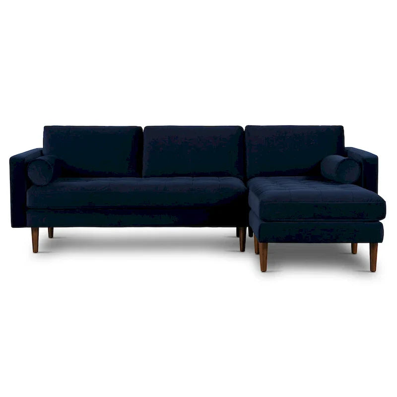 Poly & Bark Napa Canapé sectionnel droit en tissu 104.5