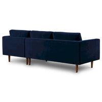 Poly & Bark Napa Canapé sectionnel droit en tissu 104.5