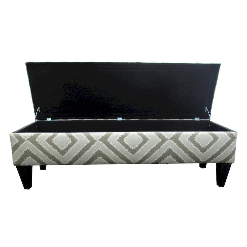 Brooke Nouvea banc-coffre design capitonné à 10 boutons